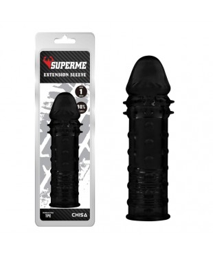 Funda para el Pene Extra Texture Negro