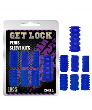 Kit de Fundas para el Pene Azul