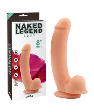 Dildo Boss 20.5 x 4.1 cm Silicona Natural