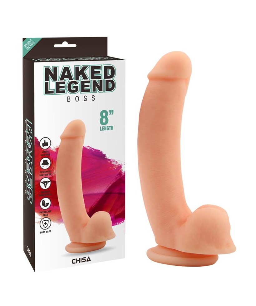 Dildo Boss 205 x 41 cm Silicona Natural