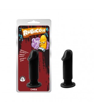 Plug Anal Evil Talla M 12.5 x 3.7 cm Negro