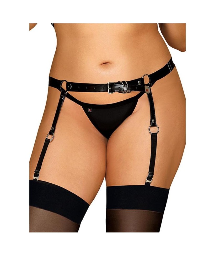 Liguero Imitacion Cuero Ajustable Curvy XL XXL