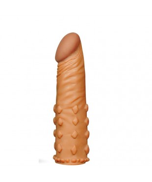 Funda para el Pene Add 2 Pleasure X Tender Marrón