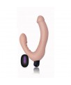 Doble Dildo Strapless Silicona USB