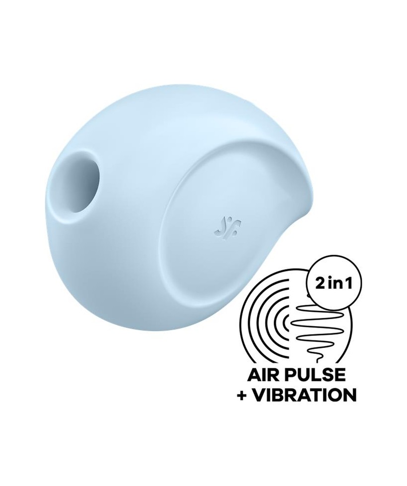 Sugar Rush Succionador de Clitoris y Vibracion Azul