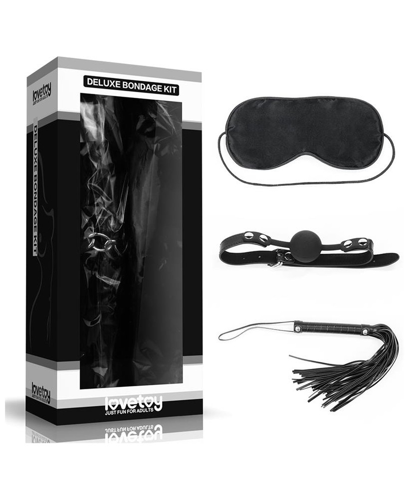Kit Bondage Deluxe Negro