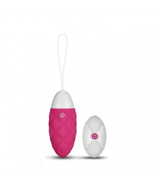 Huevo Vibrador iJoy Control Remoto USB Rosa