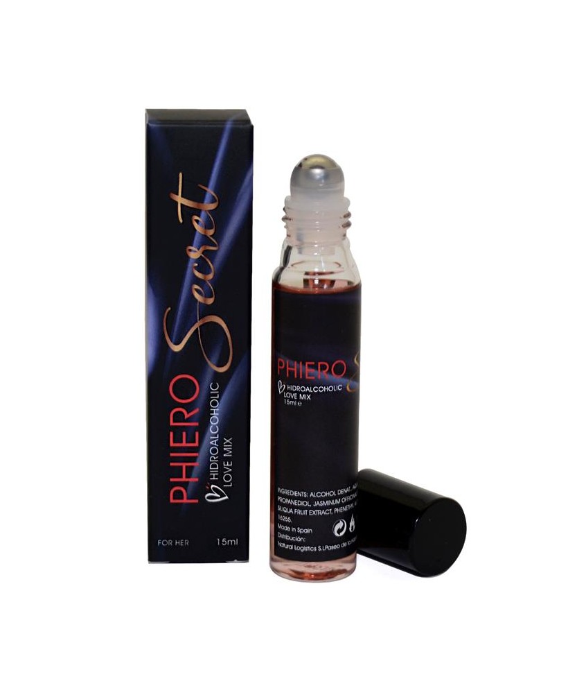 Phiero Secret con Feromonas Rol lon 15 ml