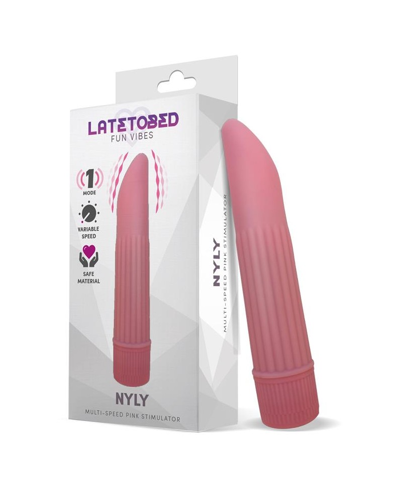 Nyly Estimulador Multi Velocidad Rosa