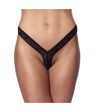 Tanga Negro Talla Unica