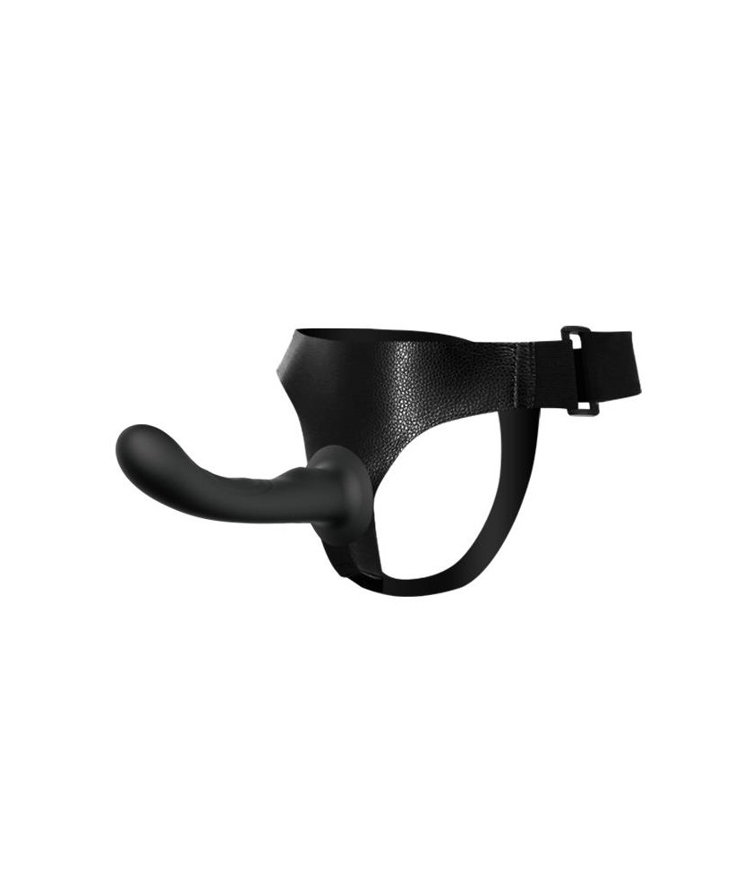Arnes con Dildo de Silicona Negro