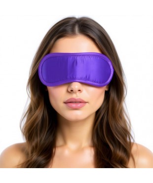 Antifaz de Satén Púrpura