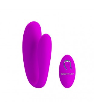 Estimulador de Parejas Control Remoto Rosa