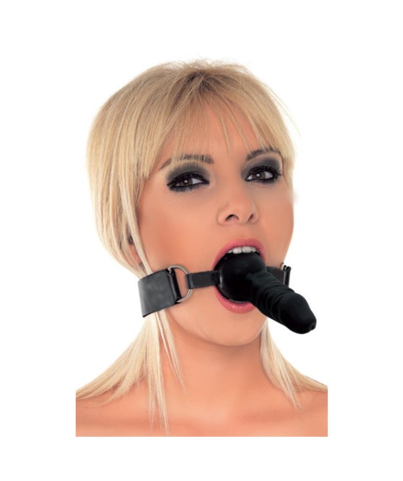 Mordaza con Dildo Silicona