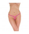 Tanga Abierto Rosa Talla unica