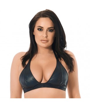 Sujetador Cuero Talla Única