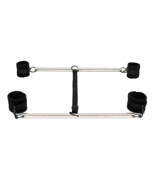 Barras Ajustables para Brazos y Piernas Color Negro