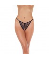 Braguita Abierta Negro Talla unica
