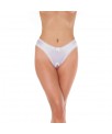 Tanga Abierto Blanco Talla unica