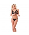 Set 2 Piezas Abierto Negro Talla unica