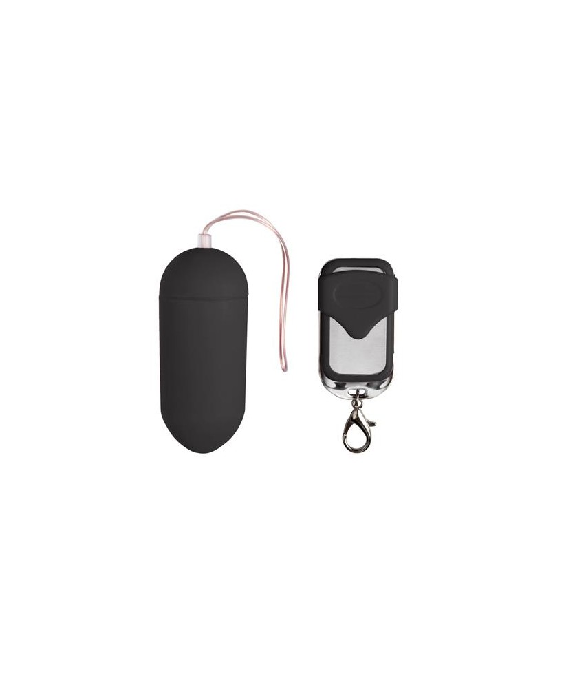 Huevo Vibrador Control Remoto 10 Funciones Negro