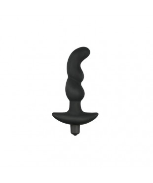 Vibrador Prostático Silicona Negro