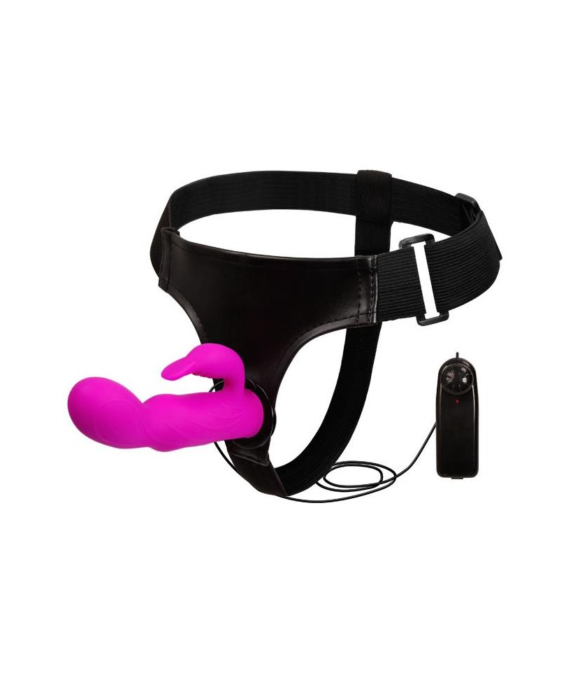 Baile Arnes con Dildo Purpura 15 cm