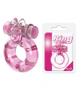 Anillo con Bala Vibradora Conejito