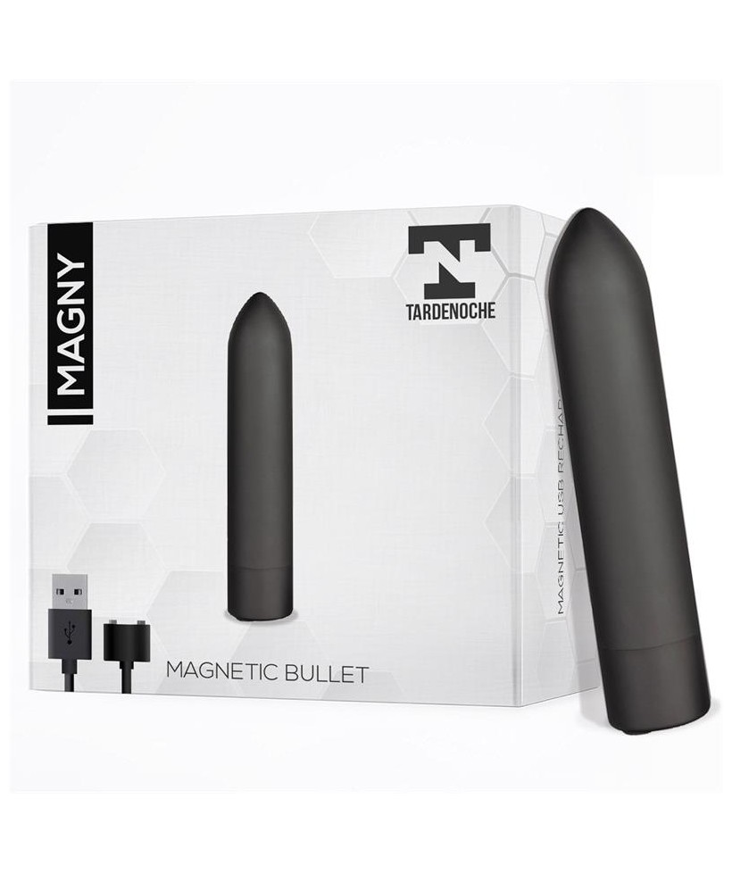 Magny Bala Vibradora Recargable USB Magnetico