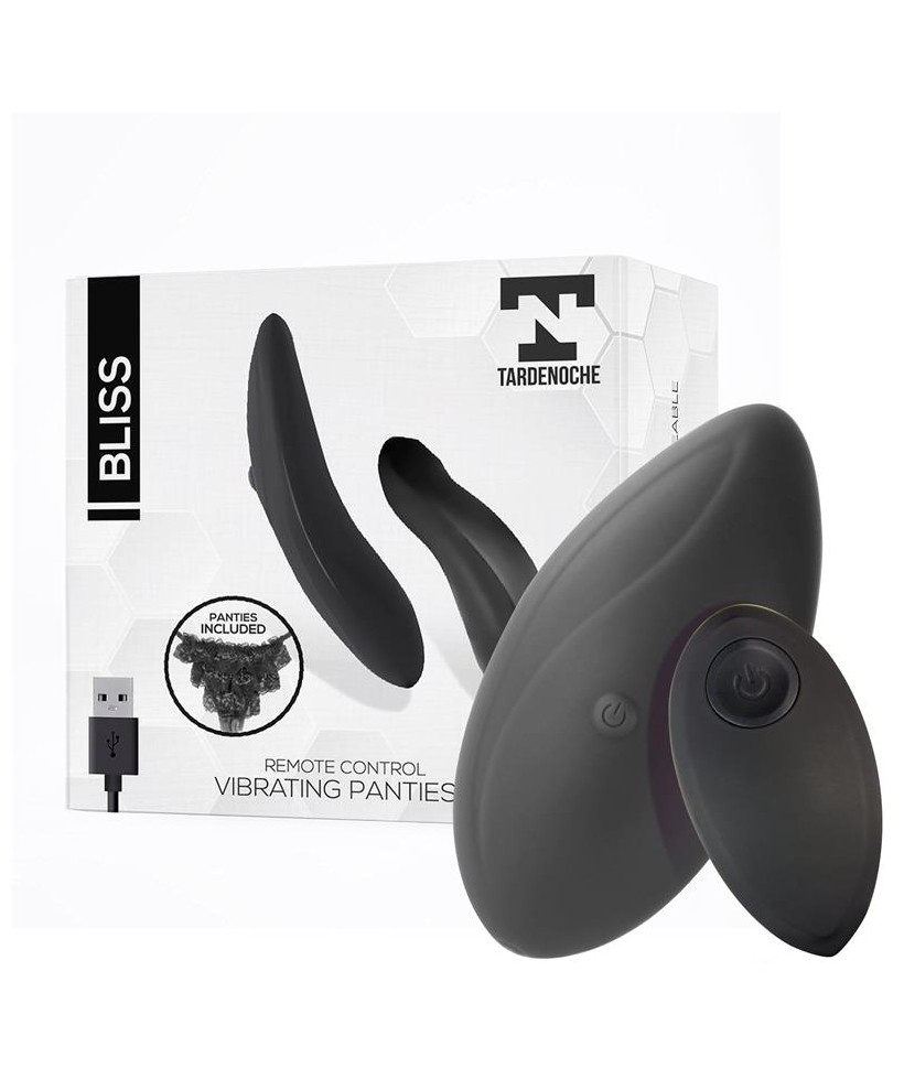 Bliss Estimulador de Braguita con Control Remoto USB Silicona