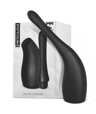 Meticulous Ducha Anal Deluxe Silicona Negro