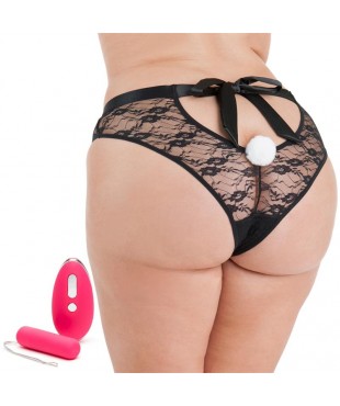 Estimuador Braguita Grande Control Remoto  USB Rosa