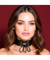 Collar con Lazo Cuero Vegano Talla unica