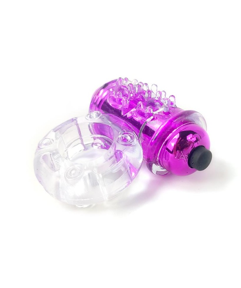 Anillo para el Pene con Vibracion Rosa