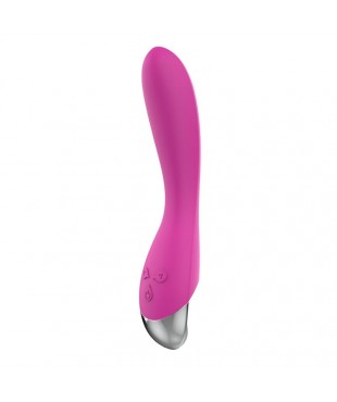 Vibrador 6 Funciones USB Rosa