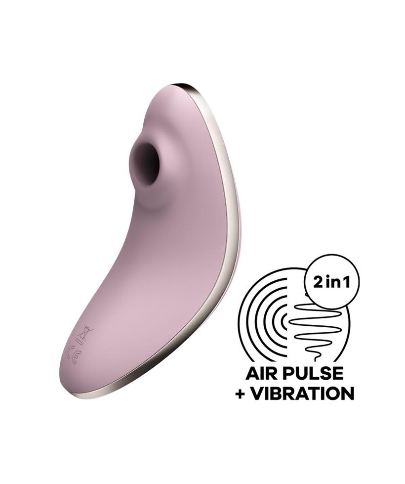 Succionador de Clitoris y Vibracion Vulva Lover 1 Violeta