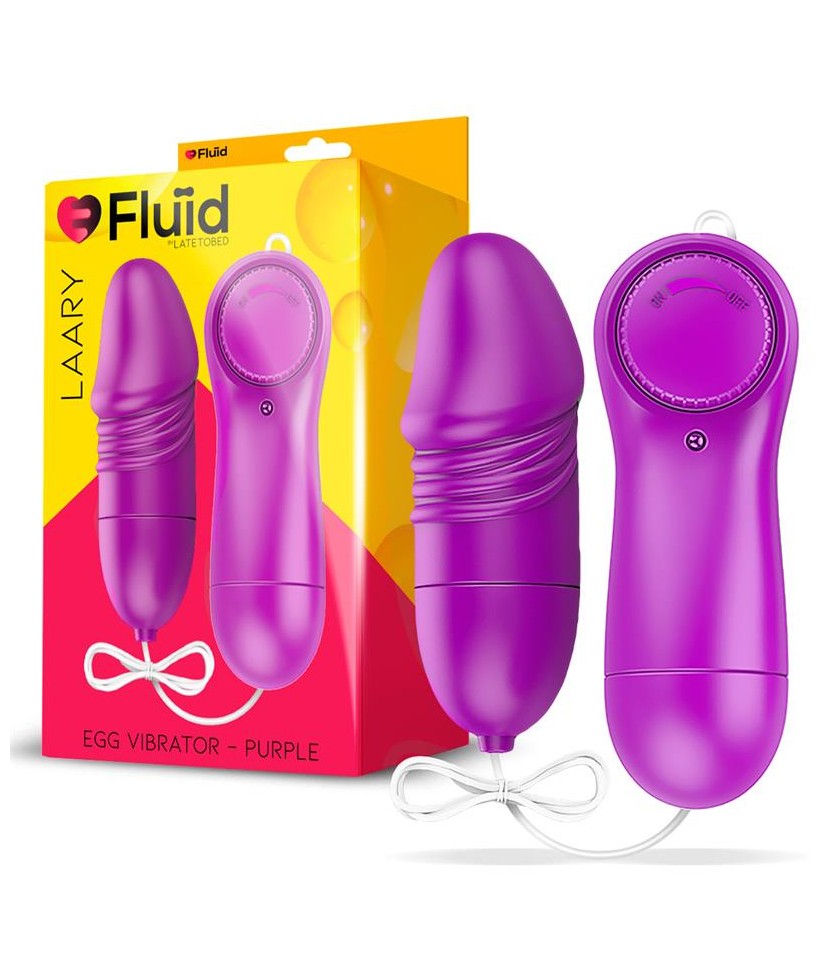 Laary Huevo Vibrador Multi Velocidad Control Remoto Purpur