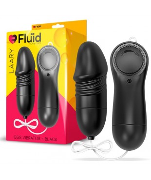 Laary Huevo Vibrador Multi Velocidad Control Remoto Negro