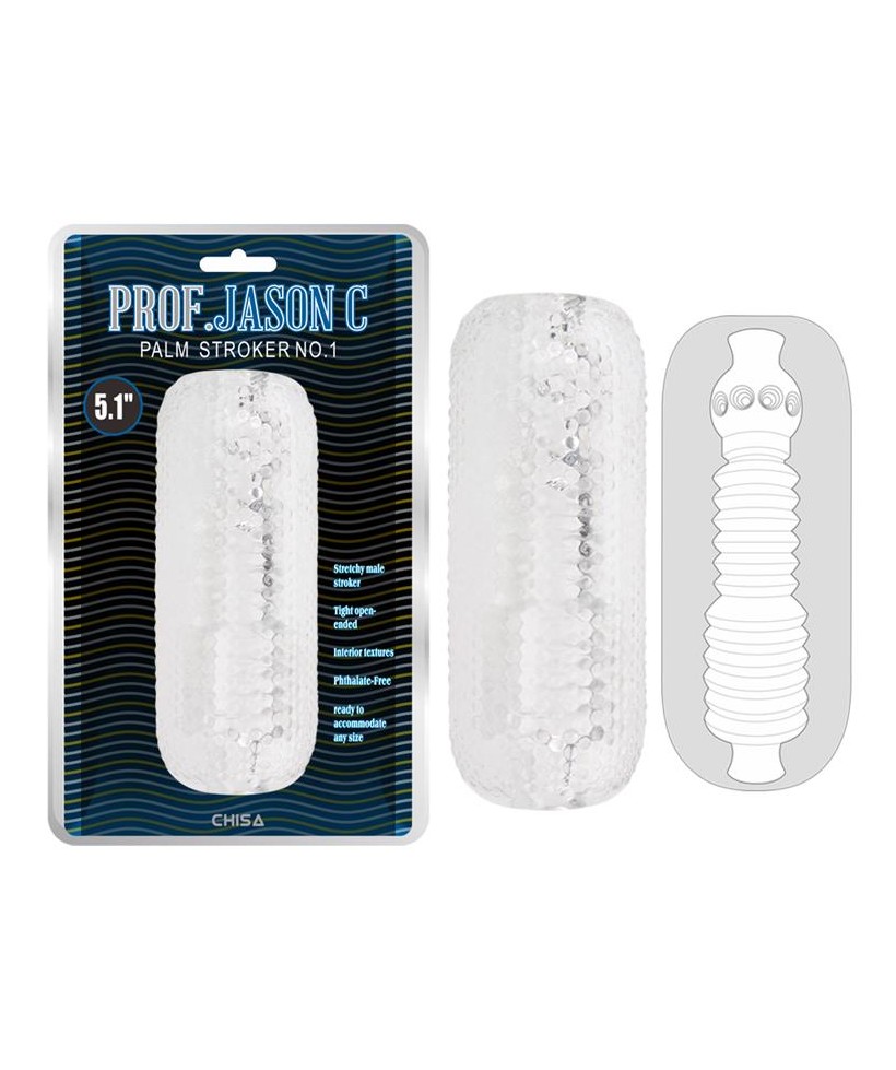 Masturbador Masculino Palm Stroker No 1 49 Transparente