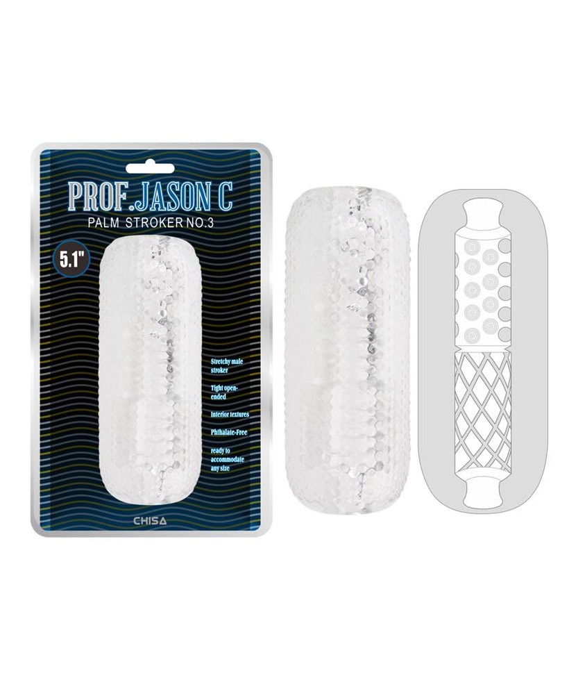 Male Masturbator Palm Stroker No 3 49 Transparente
