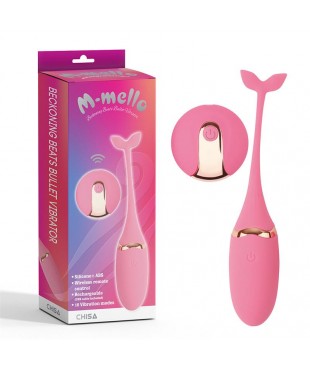 Bala Vibradora Control Remoto Beckoning Beats USB Silicona 5.9