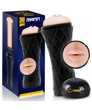 Mann1 Masturbador Masculino Realista Forma Boca