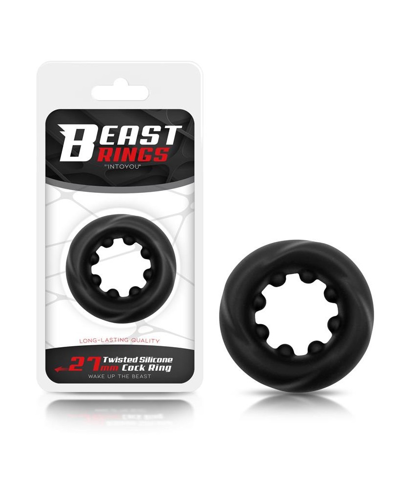 Anillo para el Pene Twisted Silicona Liquida 27 cm