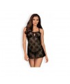 Behindy babydoll y Tanga L XL