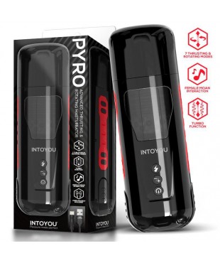 Pyro Masturbador Advanced con Thrusting, Rotación y Gemidos