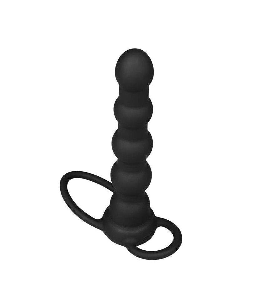 Plug Anal Double Prober con Vibracion Negro