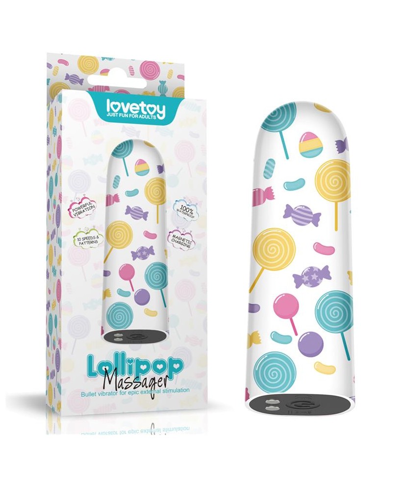 Bala Vibradora Lollipop