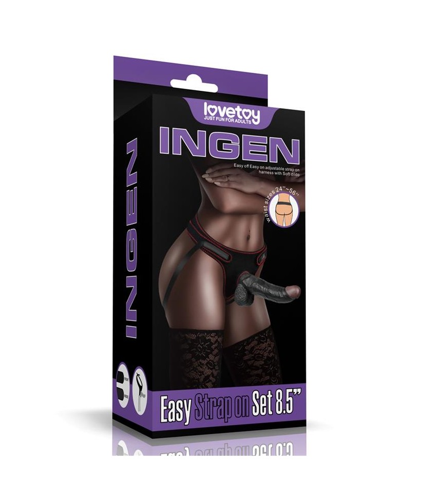 Arnes Ajustable con Dildo 85