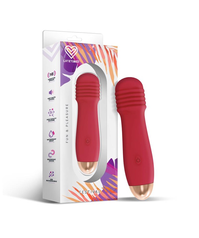 Nesta Estimulador 10 Velocidades Rust Red