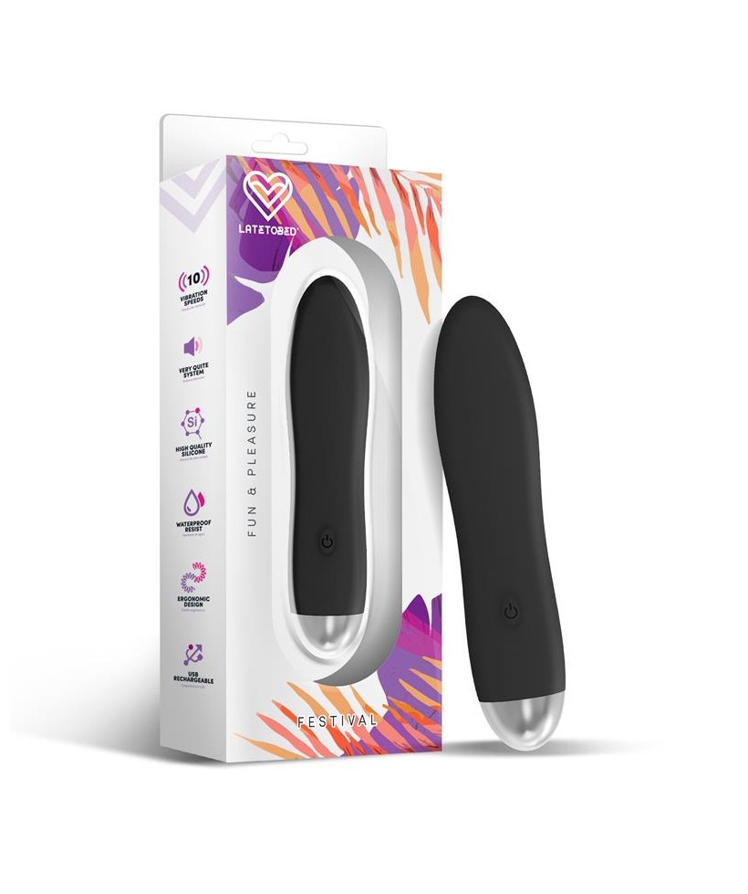 Dawel Estimulador 10 Velocidades Negro